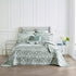 Renee Taylor Tahlia Jacquard Coverlet Set Jade